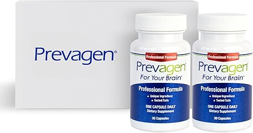 Miniatura 10 de Prevagen Mejora la memoria fuerza profesional de 40 mg, 30 cápsulas  Paquete de 3  con Apoaequorina y vitamina D con caja de almacenamiento