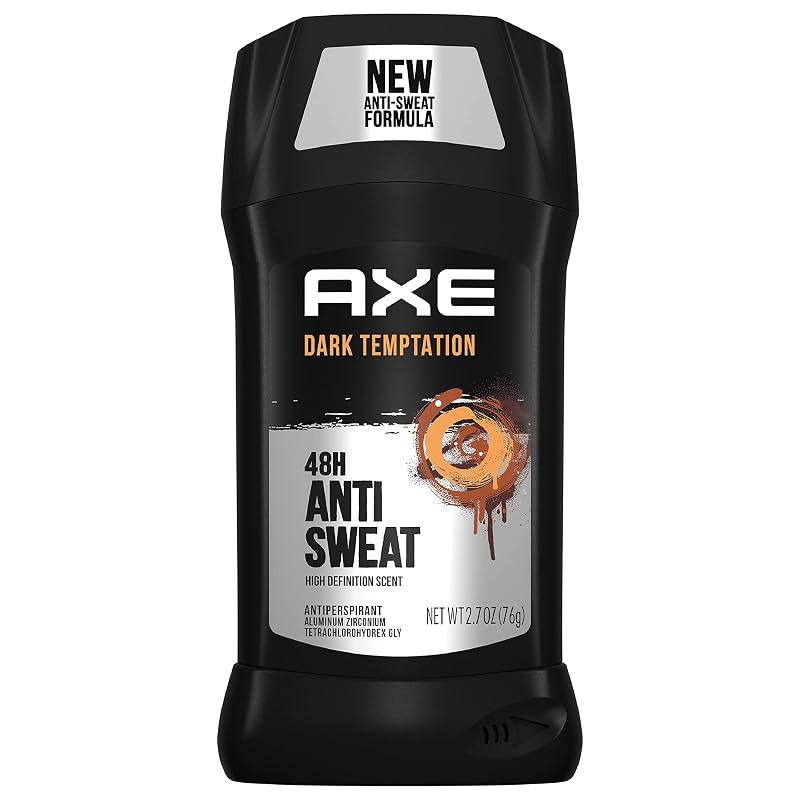 Desodorante antitranspirante em bastão AXE Dark Temptation, Pacote com 6 unidades
