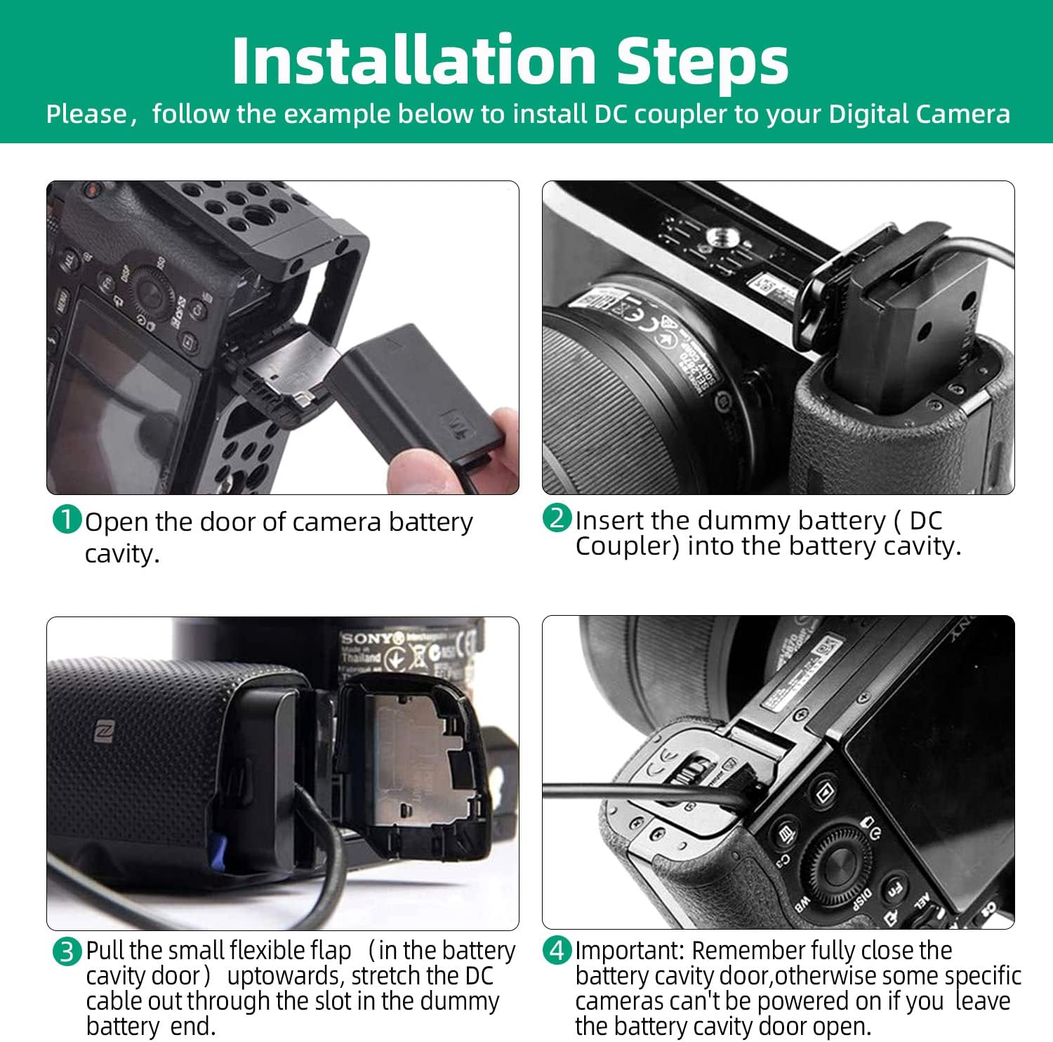 DMW-DCC11 DC Coupler DMW-BLE9 DMW-BLG10 Dummy Battery USB-C Cable PD Adapter Kit Compatible with Cameras Panasonic Lumix DMC-TX1 S6 GF3 GF5 GF6 GX7 GX85 GX9 ZS100 ZS200 TZ110 ZS80 LX100 II G100