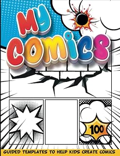 Making Comics For Kids 9-12: Comic Boys Sketch Book | Manga Drawing Books For Adults