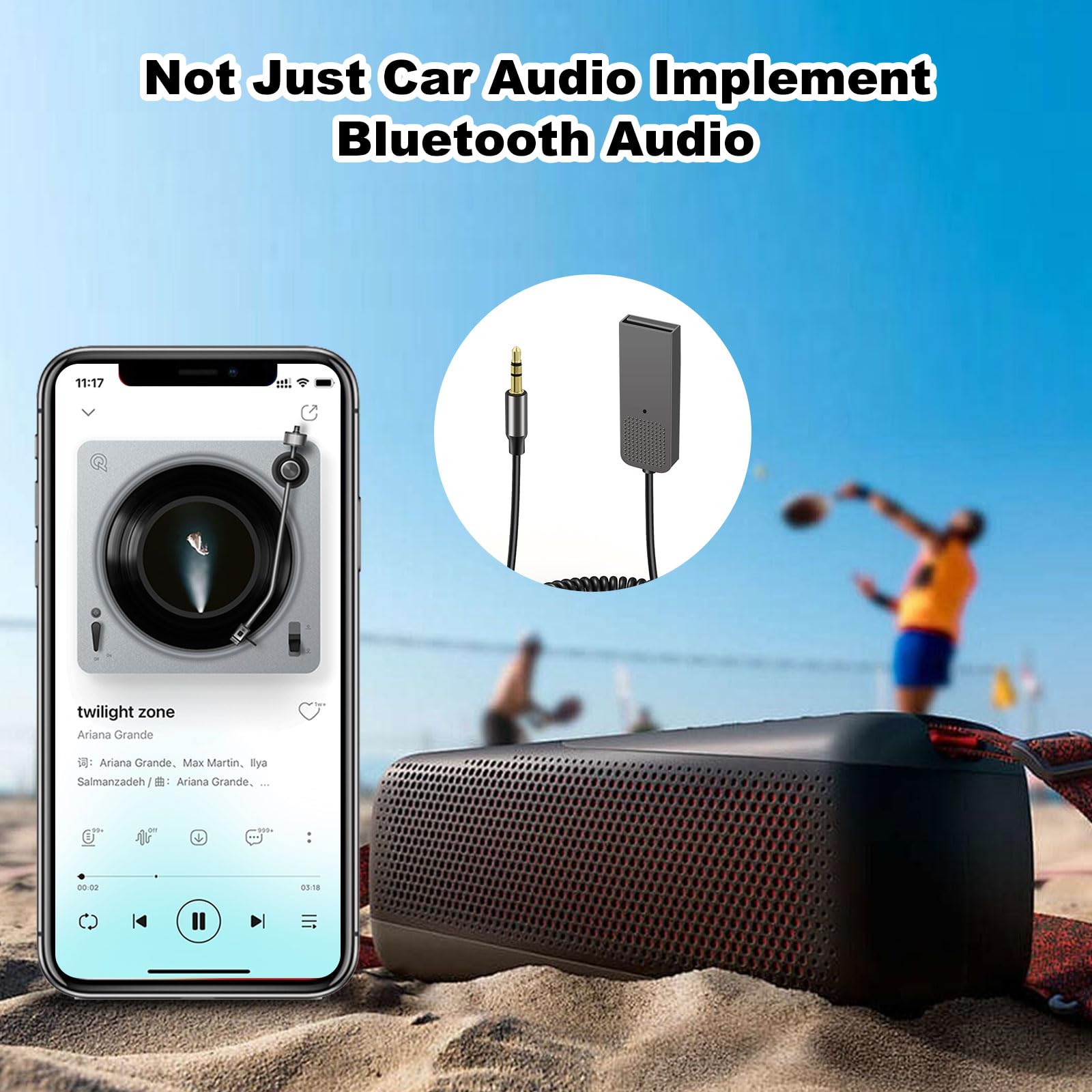 Adattatore Bluetooth Auto 5.2 | Trasmetti Musica E Chiamate Dallo Smartphone All'Autoradio | Con Microfono Integrato - Foto 7