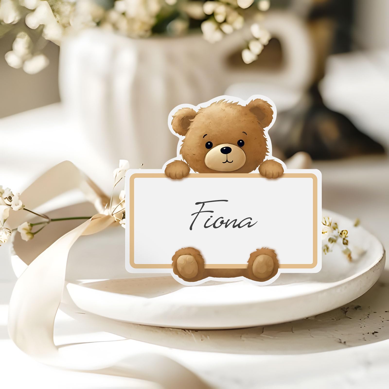 4x Tischschilder Für Babyparty-Dekoration – Süße Hinweisschilder Für Snacks, Geschenke, Gäste Usw.