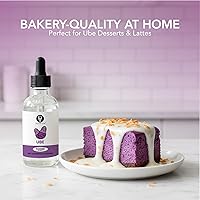 Vista 158 de Dolce Flav Cotton Candy Extract – Kosher, Sugar-Free, Concentrated Carnival-Style Flavoring for Baking, Frostings & Drinks, Includes Measured