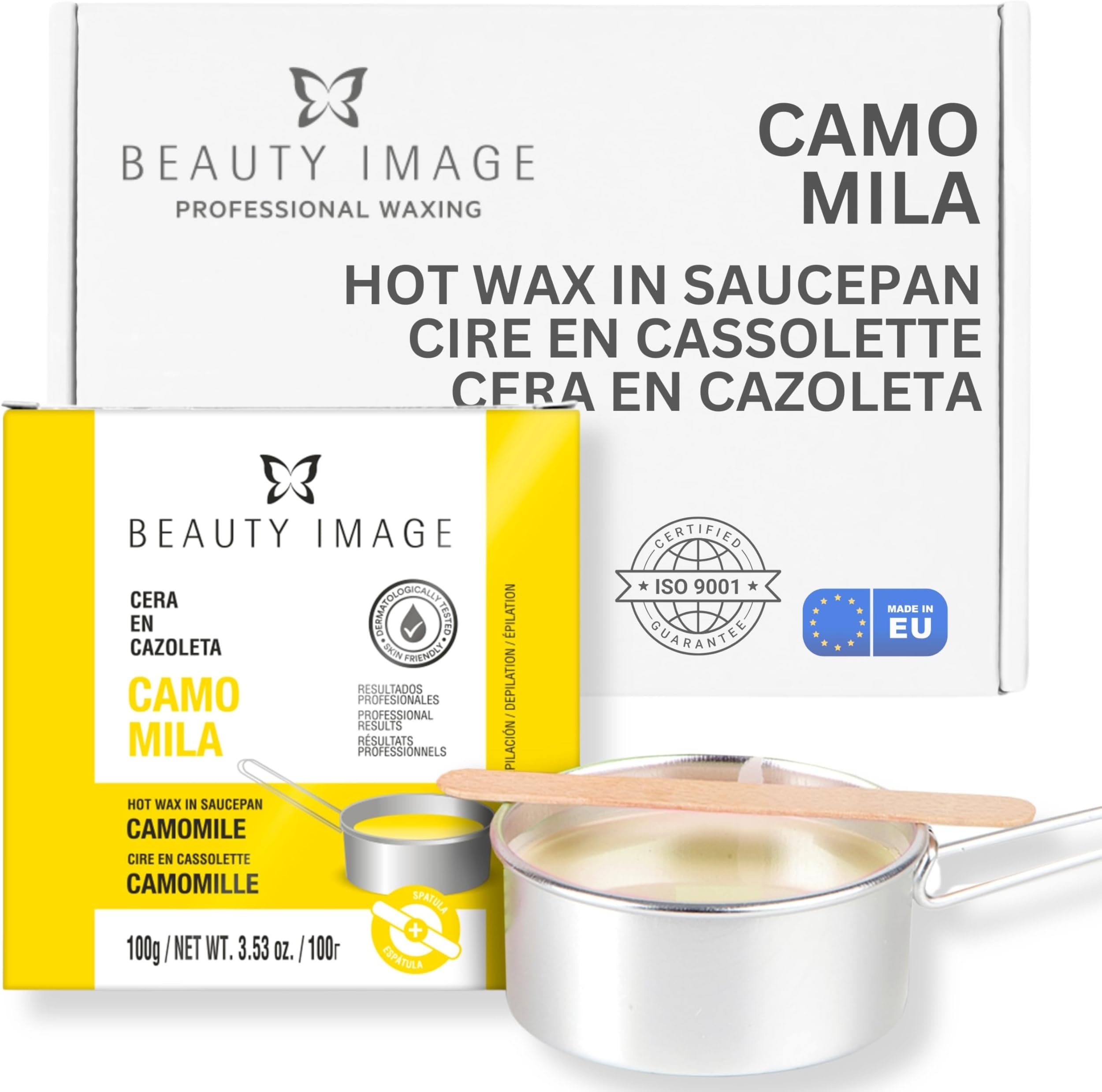 Camomile Hot Wax On a Pot