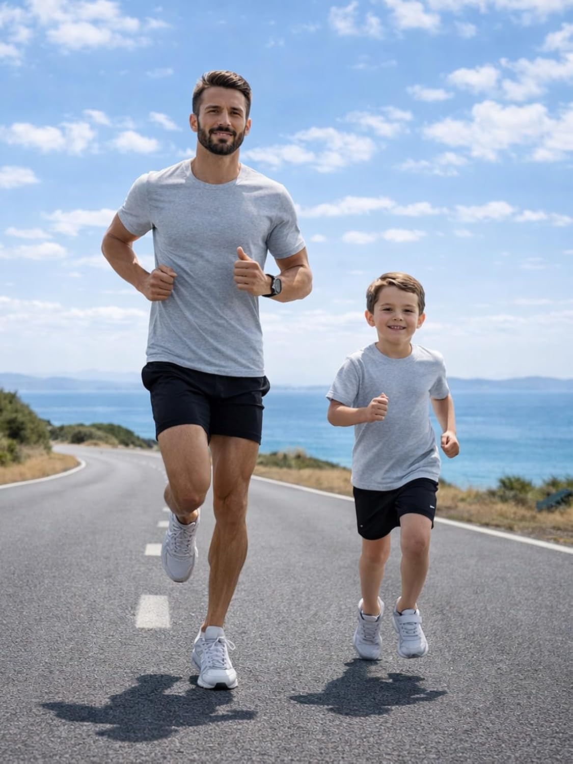 Men’s Solid Pure Cotton Half Sleeve T-Shirts (Pack of 2), Classic Crew Neck Soft & Comfortable Everyday Wear - Image 5