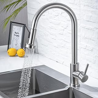 ONECE Kitchen Tap Extendible with 2 Jet Types...,