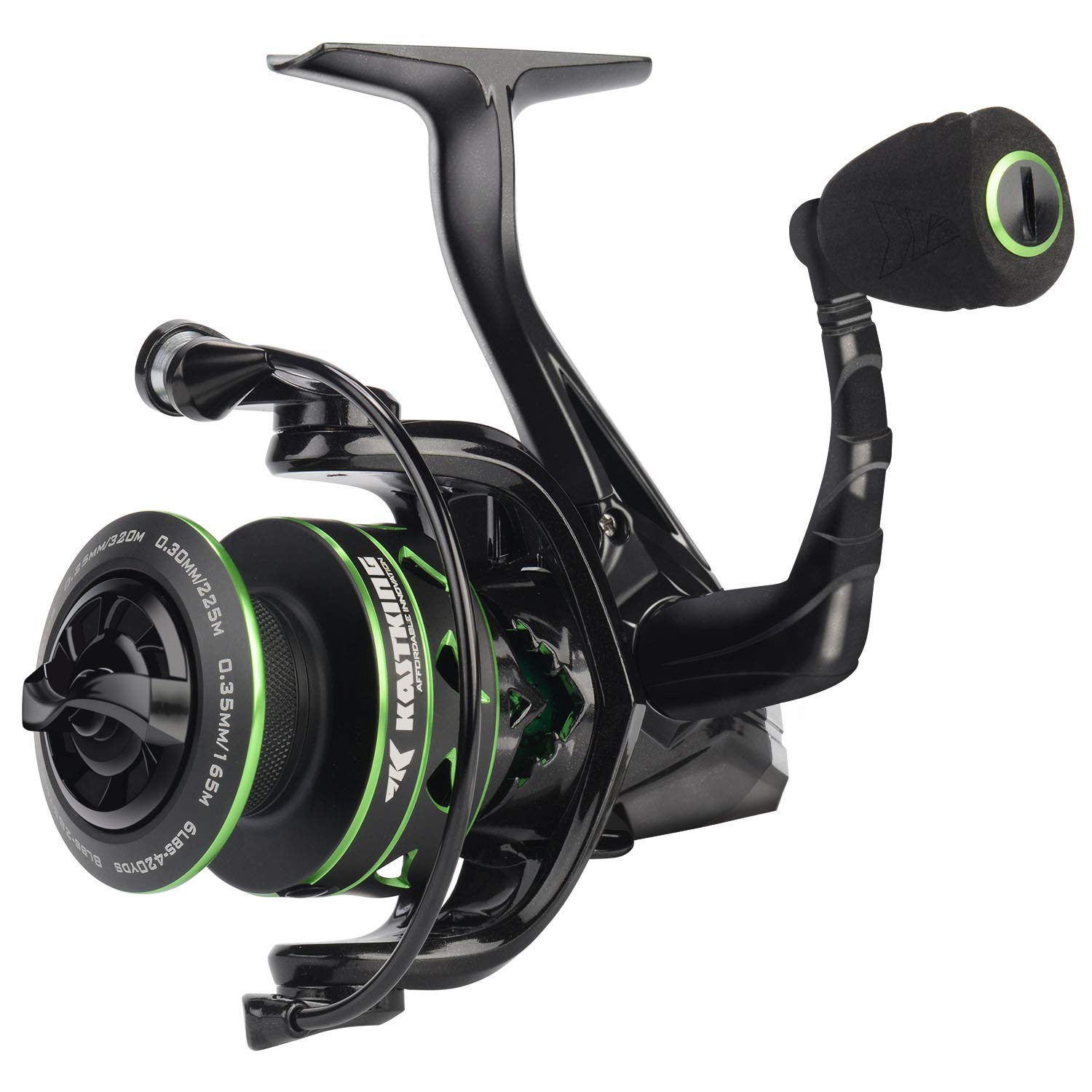 KastKing Valiant Eagle Spinning Reel - Emerald Eagle Edition, 6.2