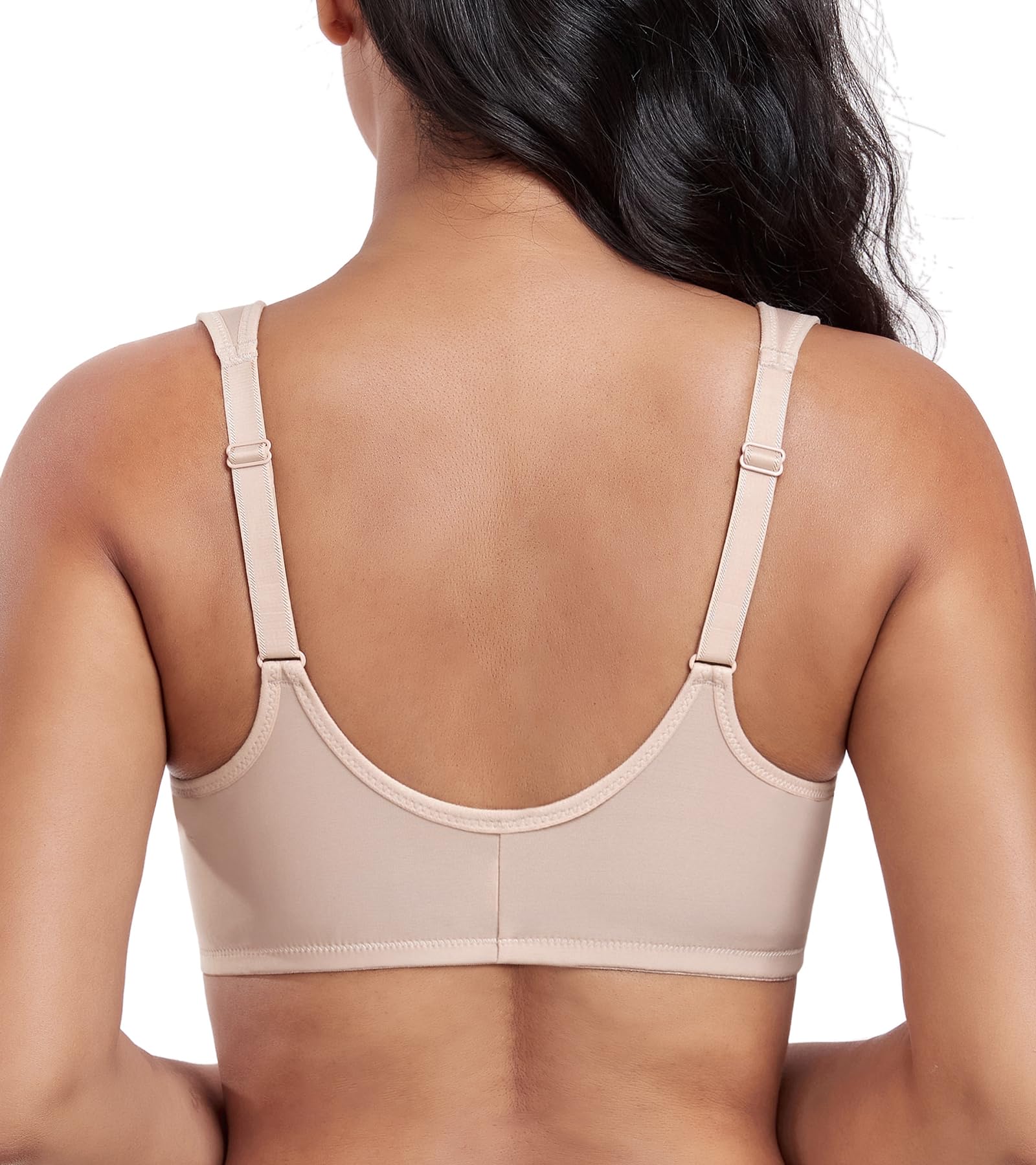 DotVol Femme Soutien-Gorge Grande Taille Minimiseur réducteur Non rembourré Bra Confortable