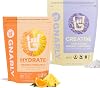 Gnarly Nutrition Creatine Powder, Unflavored 16.05oz and Gnarly Hydrate Orange Pineapple 14.10 oz