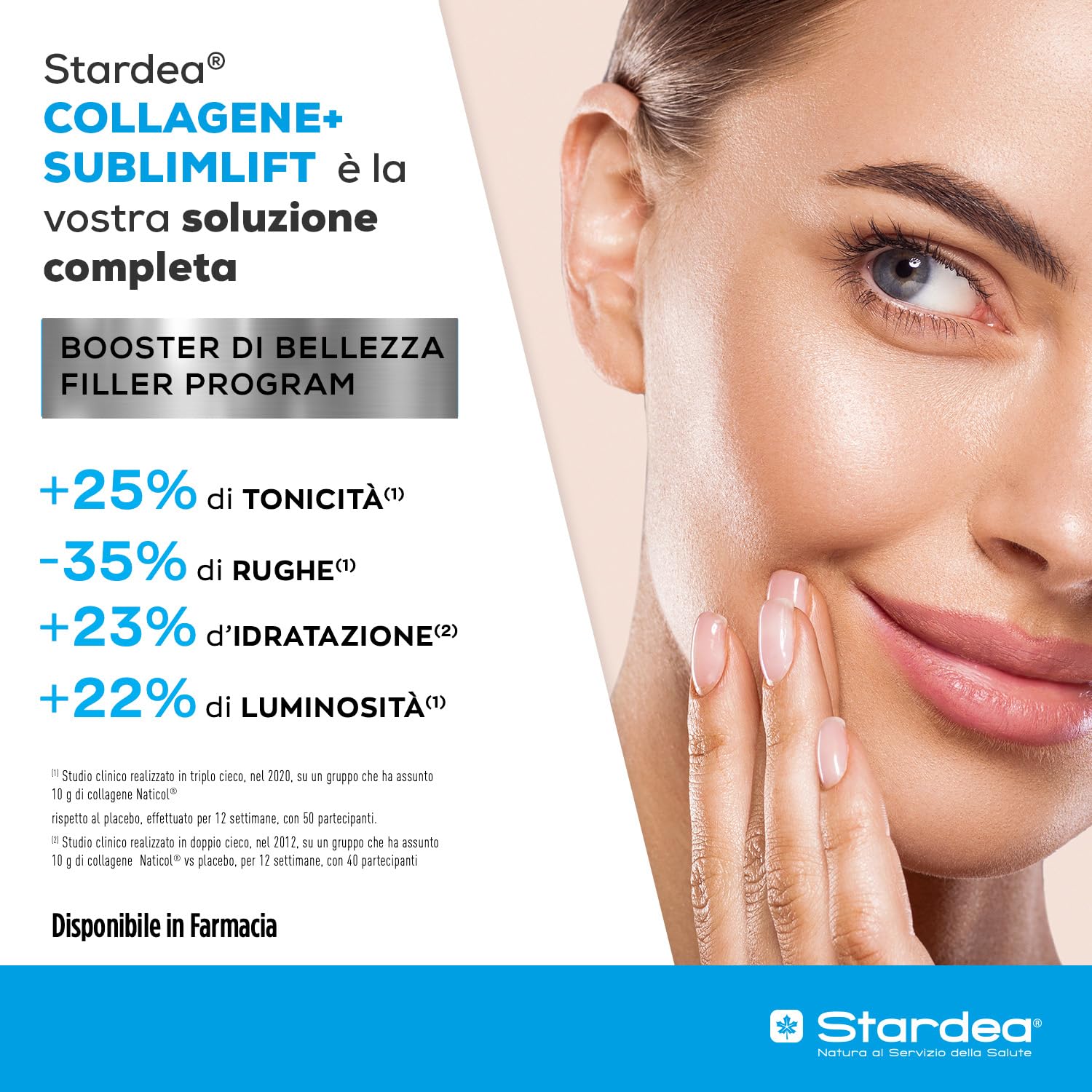 Collagene In Polvere Sublimlift 12 g - Acido Ialuronico - 300 g STARDEA