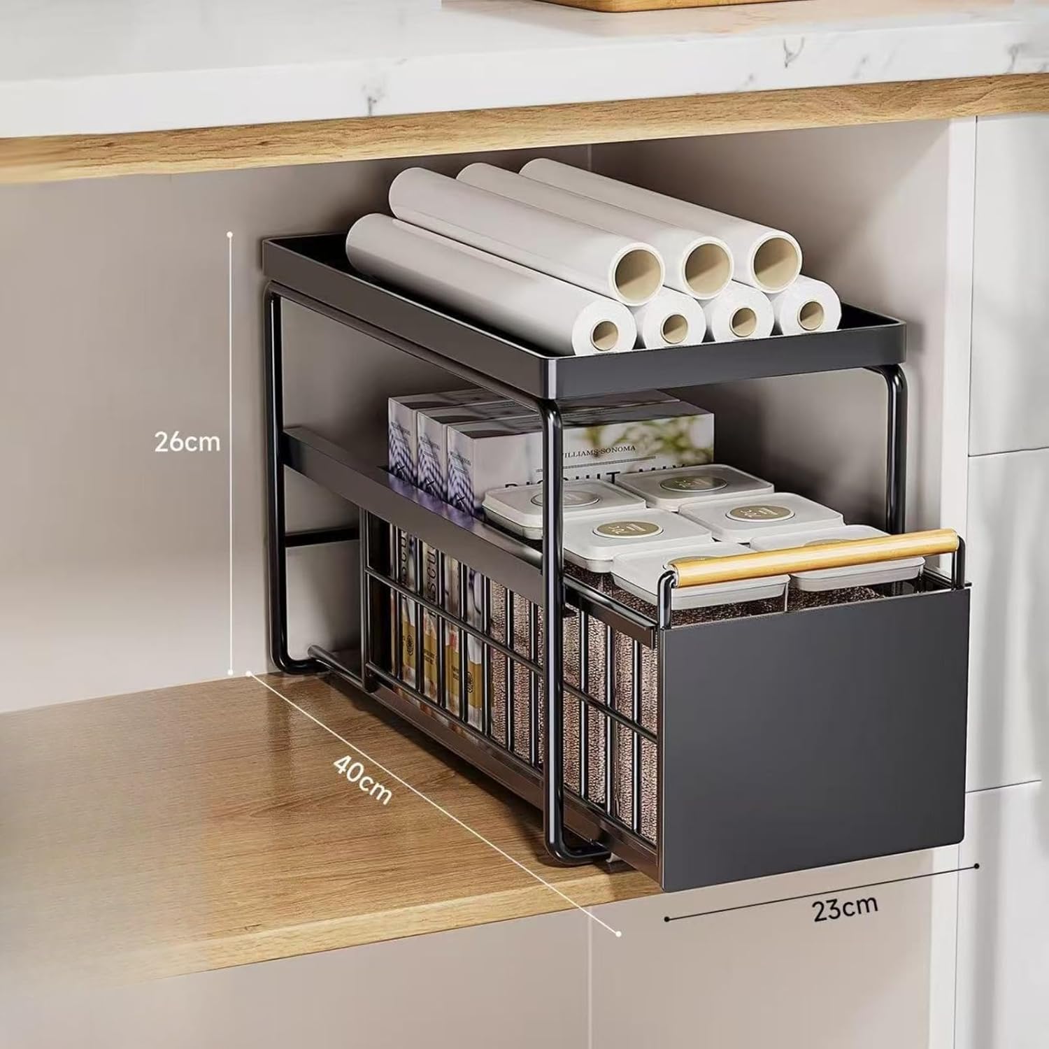 5層キッチンコーナーラック 防錆加工 多機能 多機能 5層キッチン