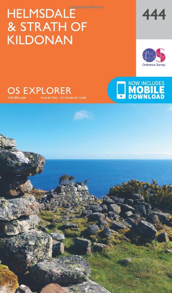 Helmsdale & Strath of Kildonan Map | Berriedale | Ordnance Survey | OS Explorer Map 444 | Scotland | Walks | Hiking | Maps | Adventure