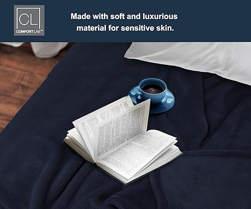Miniatura 6 de Manta de cama de franela de felpa, suave, ligera, manta de forro polar para sofá, cama y decoración del hogar, manta de cama de forro polar que no