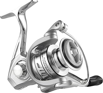 HAUT TON Spinning Reel 8000/9000/10000/12000/14000,6+1BB Metal Surf Fishing Reels,4.8:1 Gear Ratio 55lbs Drag Heavy Long Casting Inshore Saltwater Monster Fish