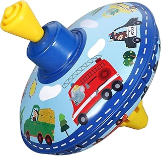 YARNOW 1Pieza Juguete Educativo Giratorio Hierro Juguete de Desarrollo Infantil Estimula Percepción del Color y Creatividad