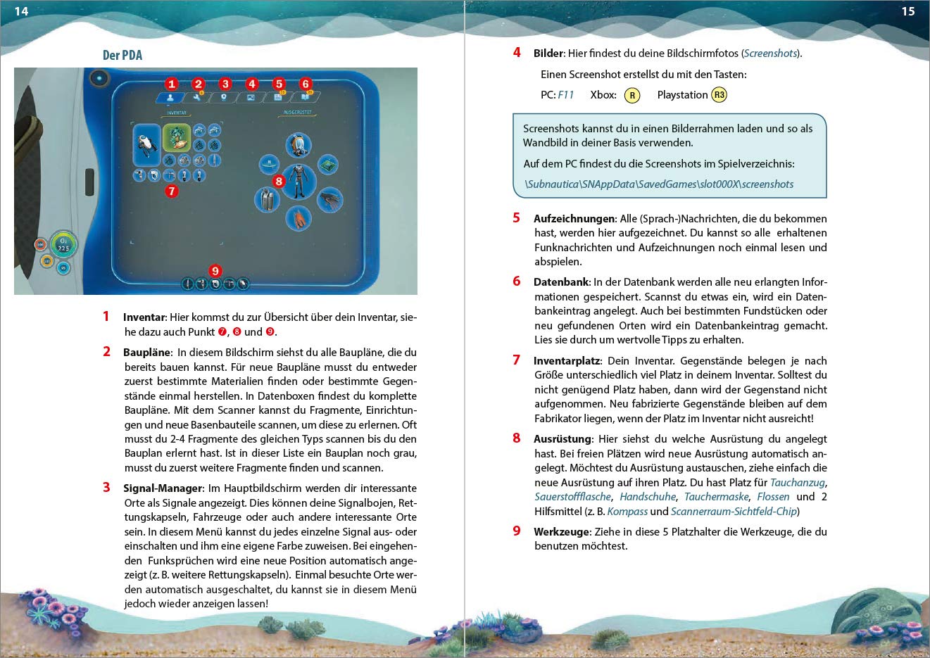 Das inoffizielle Handbuch zu Subnautica und Below Zero: Alle Tipps und Tricks zum Spiel mit Lexikon der Kreaturen