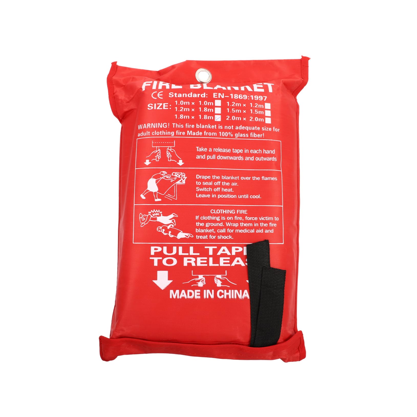 Couverture anti-feu HEMOTON en fibre de verre haute isolation pour cuisine
