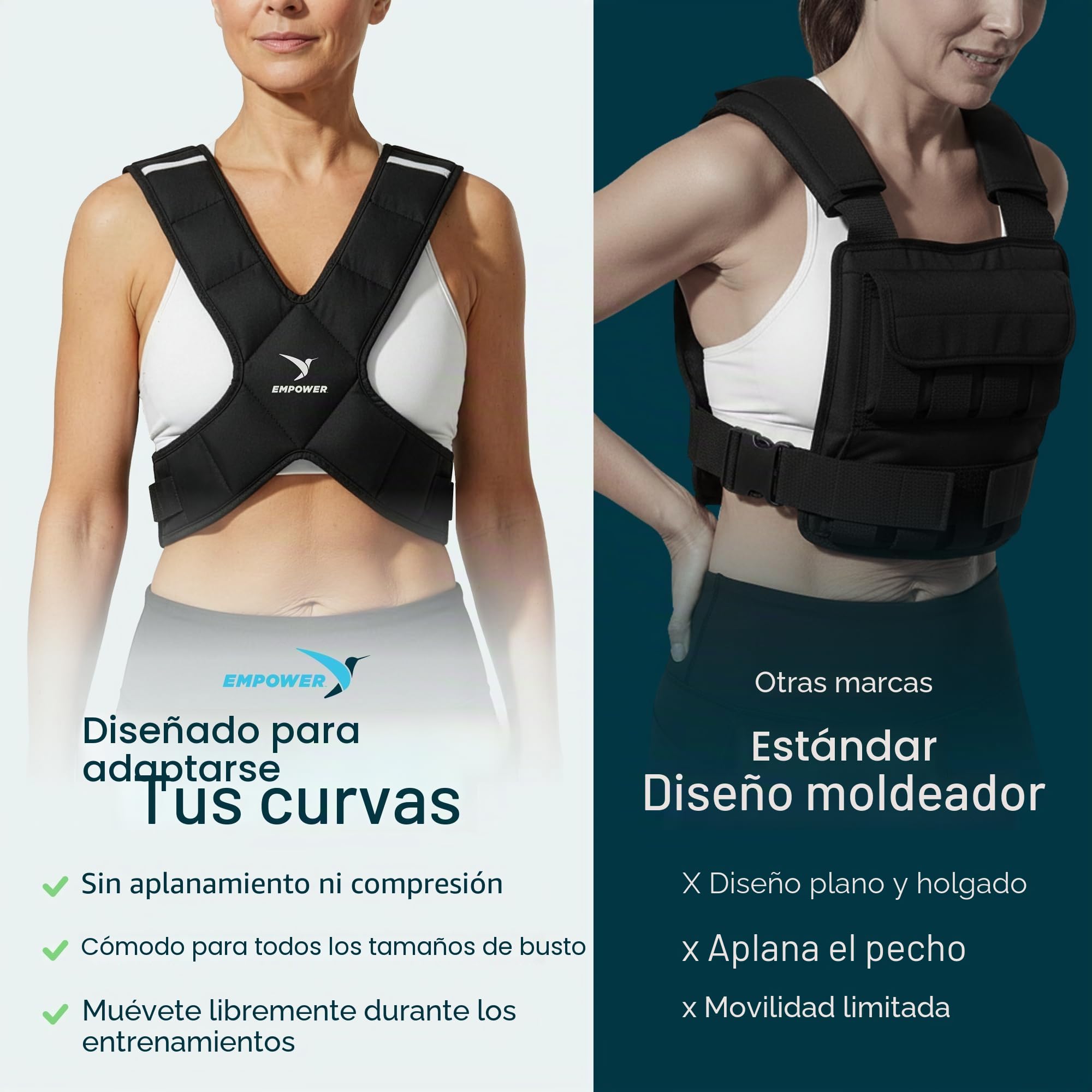Empower Chalecos con peso