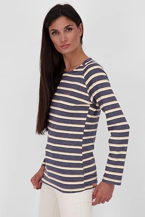 Alife & Kickin Rundhalsshirt ZoeAK Z Shirt Damen Shirt, Damenshirt mit markentypischen Herz in