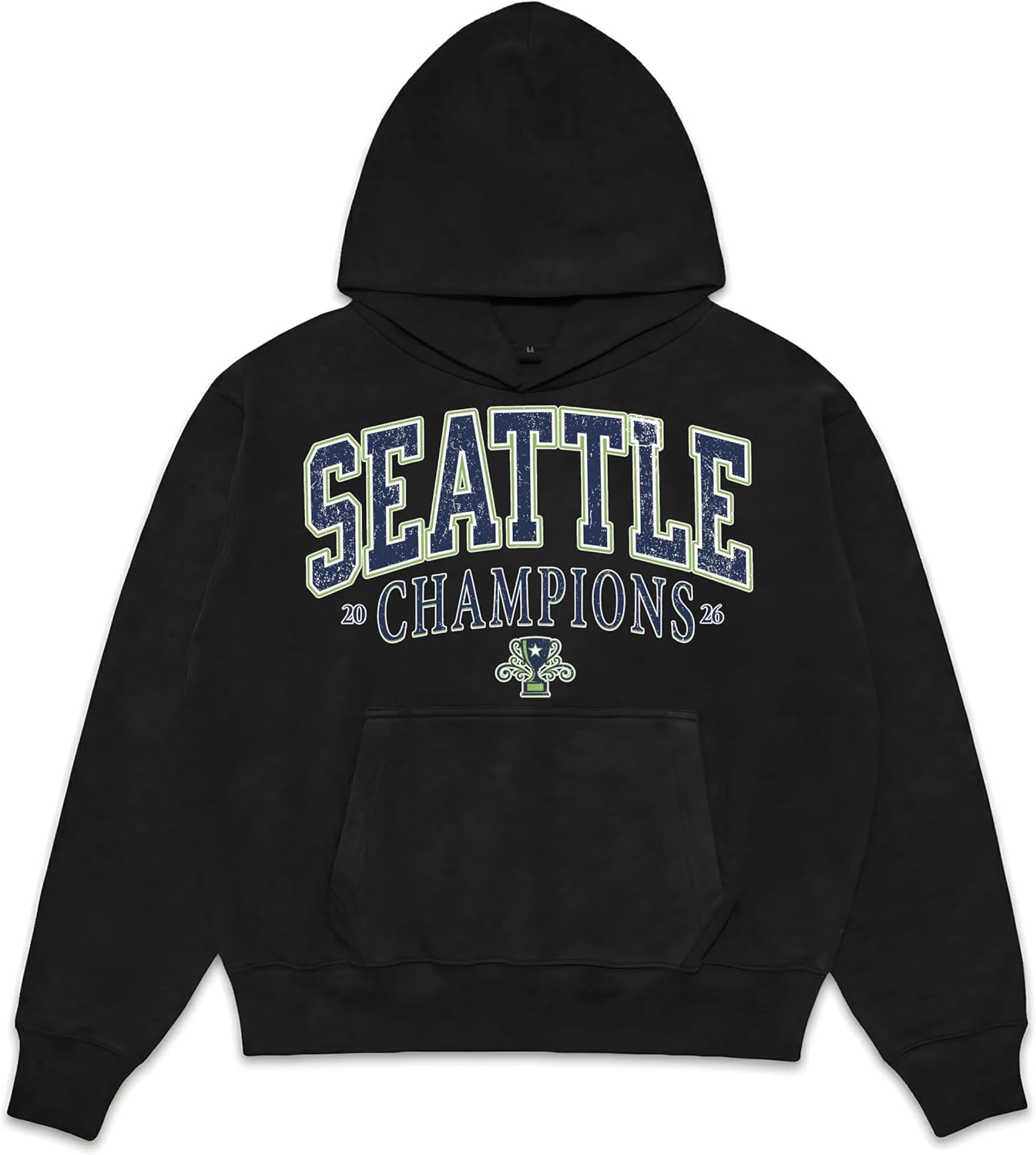 Seattle 2026 Champions Hoodie | Premium Hooded Sweatshirt for Men & Women