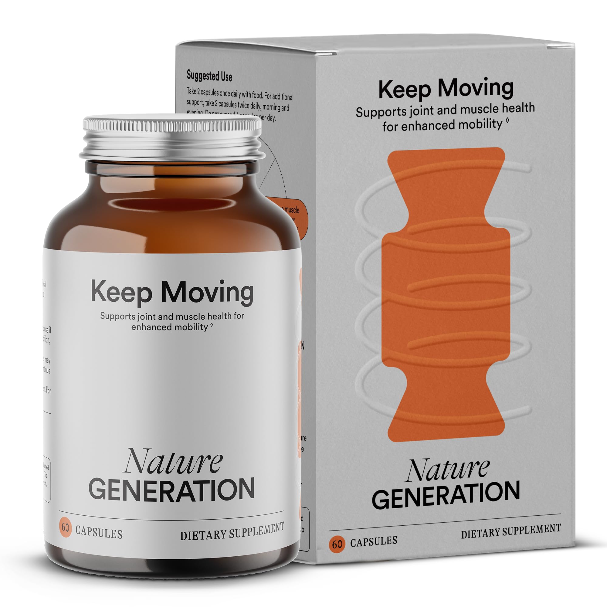 Organic Turmeric Curcumin with Black Pepper & Boswellia Extract – High Absorption Turmeric Capsules for Joint Comfort, Mobility & Muscle Recovery – 60 Capsules