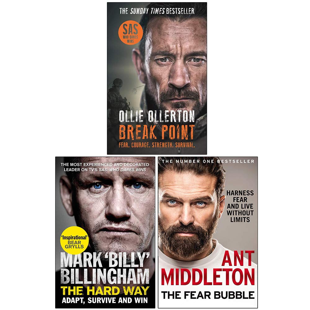 Break Point, The Hard Way, The Fear Bubble 3 Books Collection Set