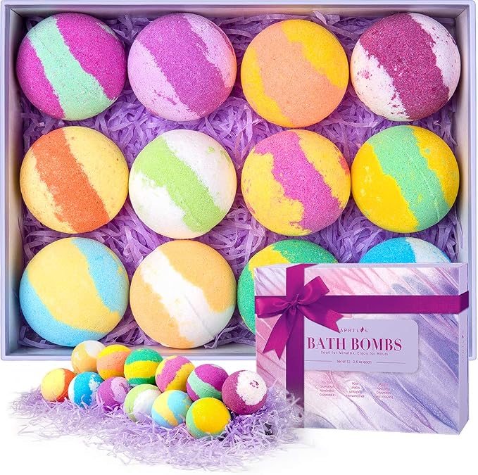 Coffret Cadeau De 8 Boules De Bain Aux Huiles Essentielles - Marque La Mer, Neuves