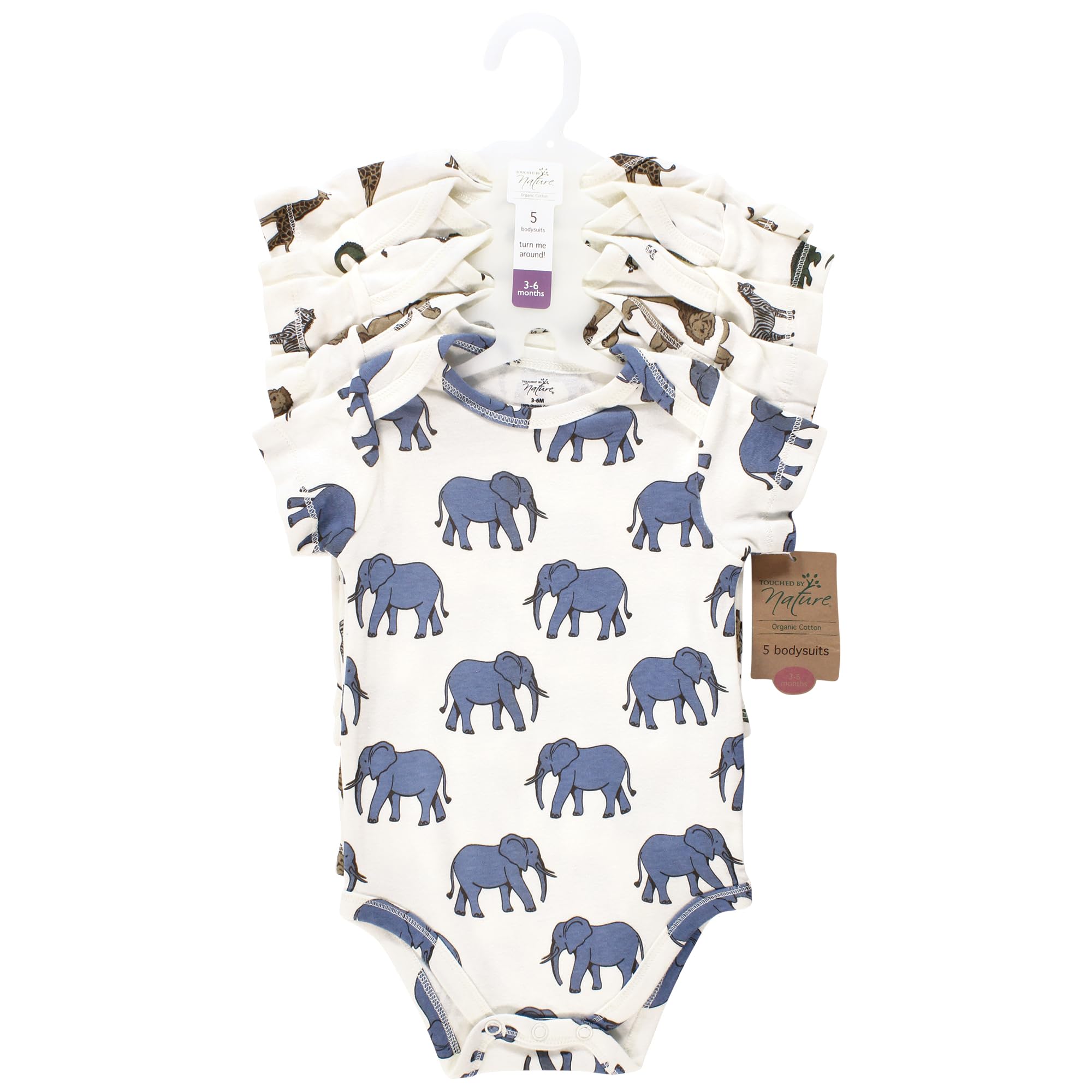 Touched by Nature Body unisex in cotone biologico per neonati
