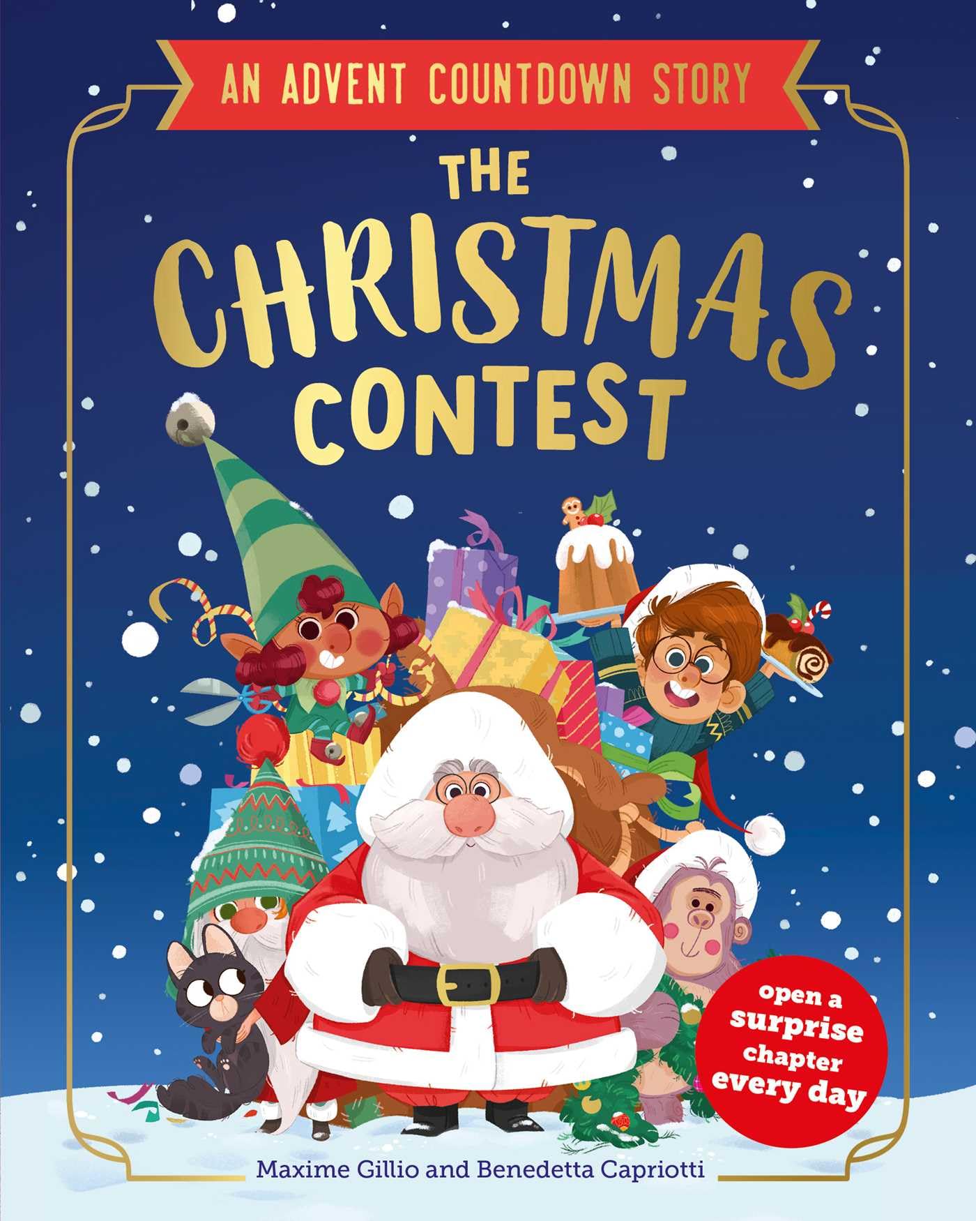 Maxime Gillio The Christmas Contest Paperback Book