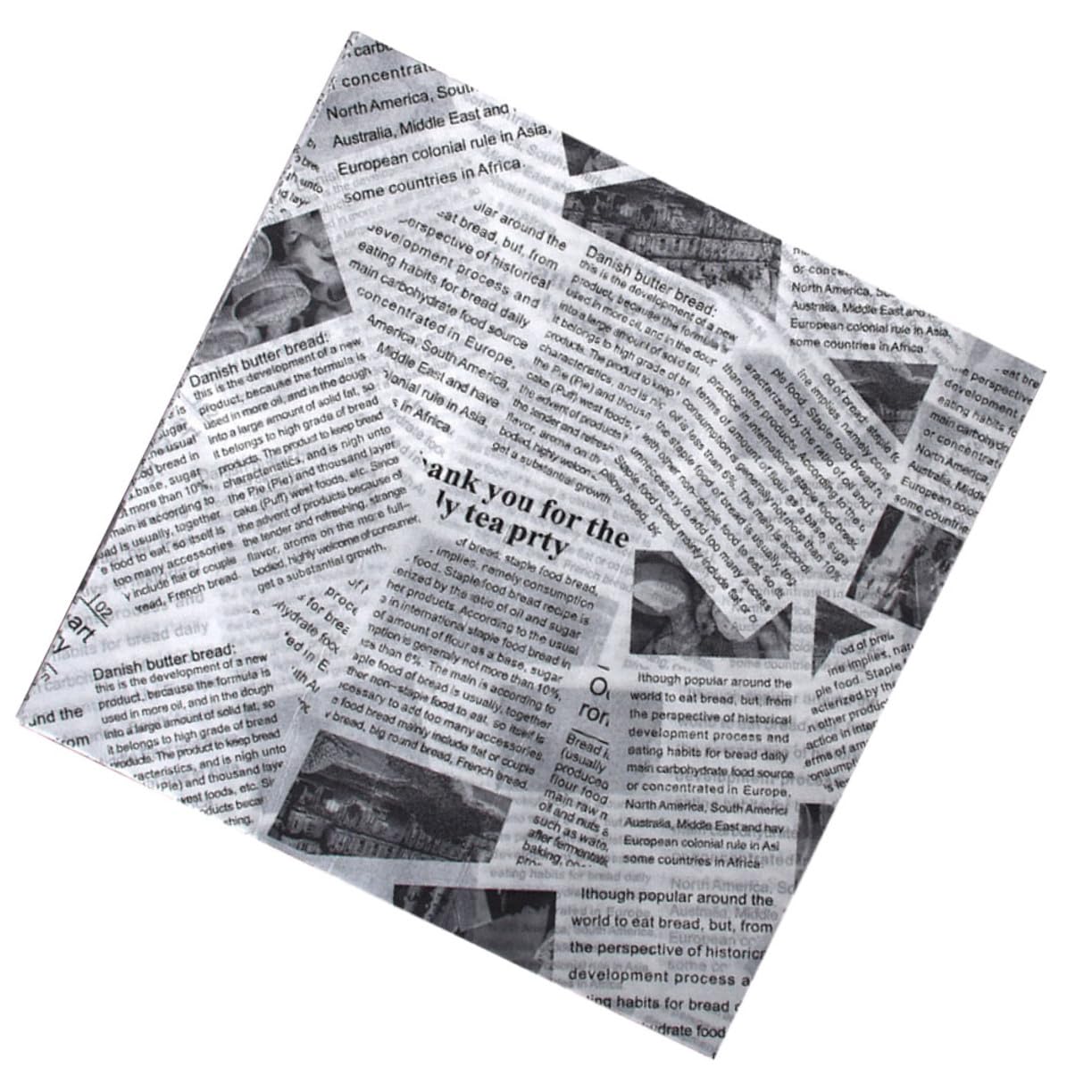 TOYANDONA Carta da Forno Antiolio 25x25 Cm in Polpa di Legno per Fritti, Hamburger e Snack, Resistente All’olio per Uso Alimentare, 500 Pezzi per Cucina e Feste