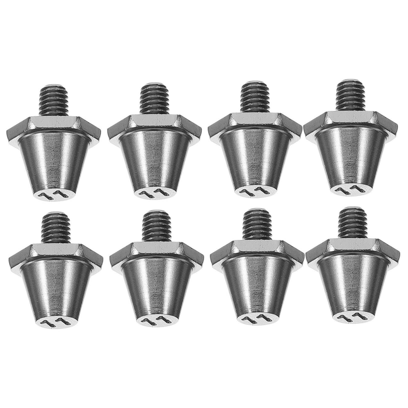 Gogogmee 8pcs Aluminum Track Spikes Replacement Nails for Football Cleats Running Shoes Sports Training