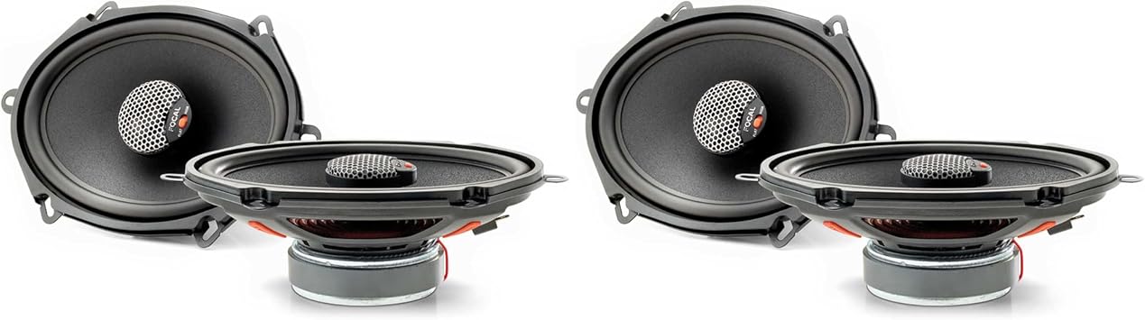 Focal Bundle - Two Pairs of Focal ICU-570 Integration Series 5x7 Coaxial Speakers