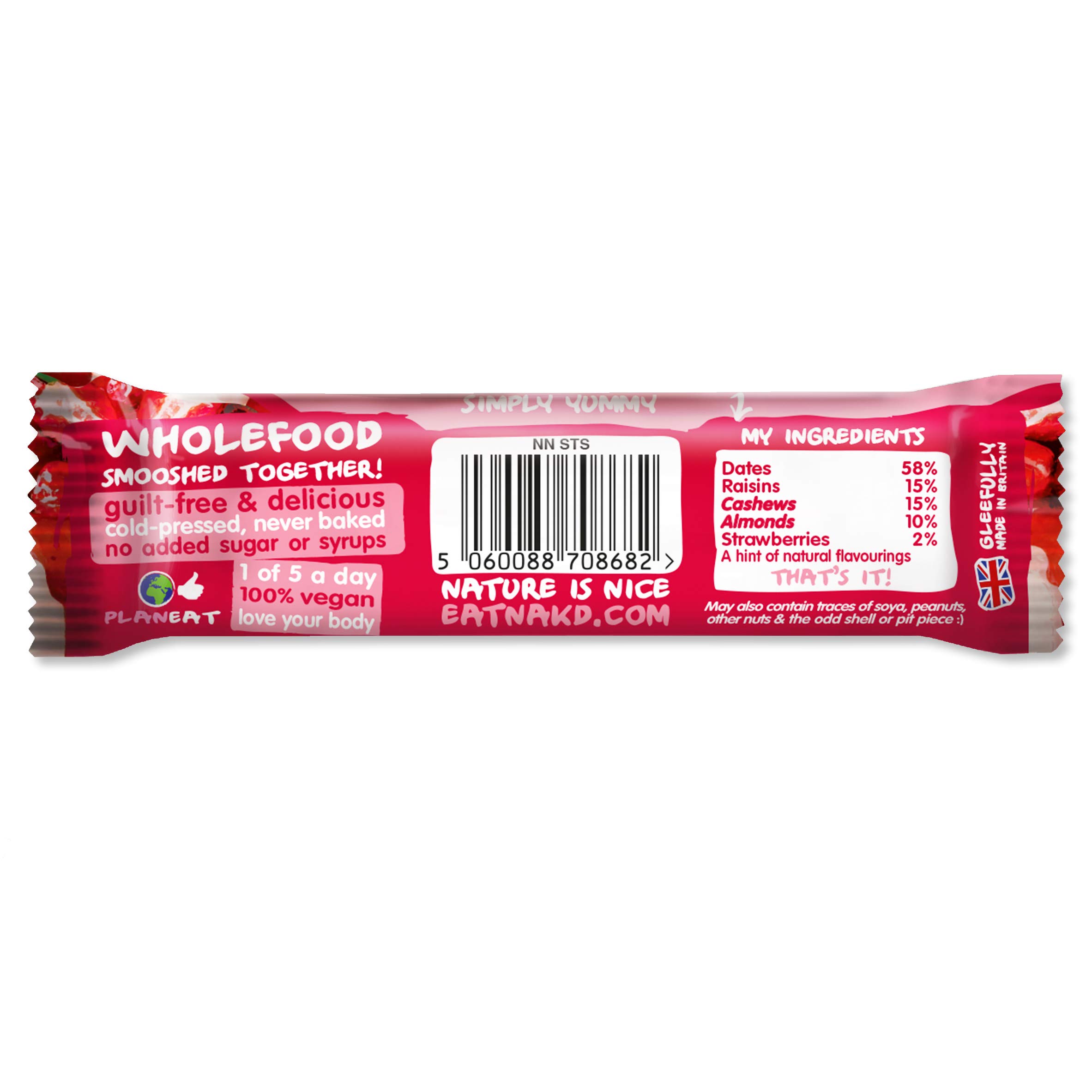 strawberry sundae nakd