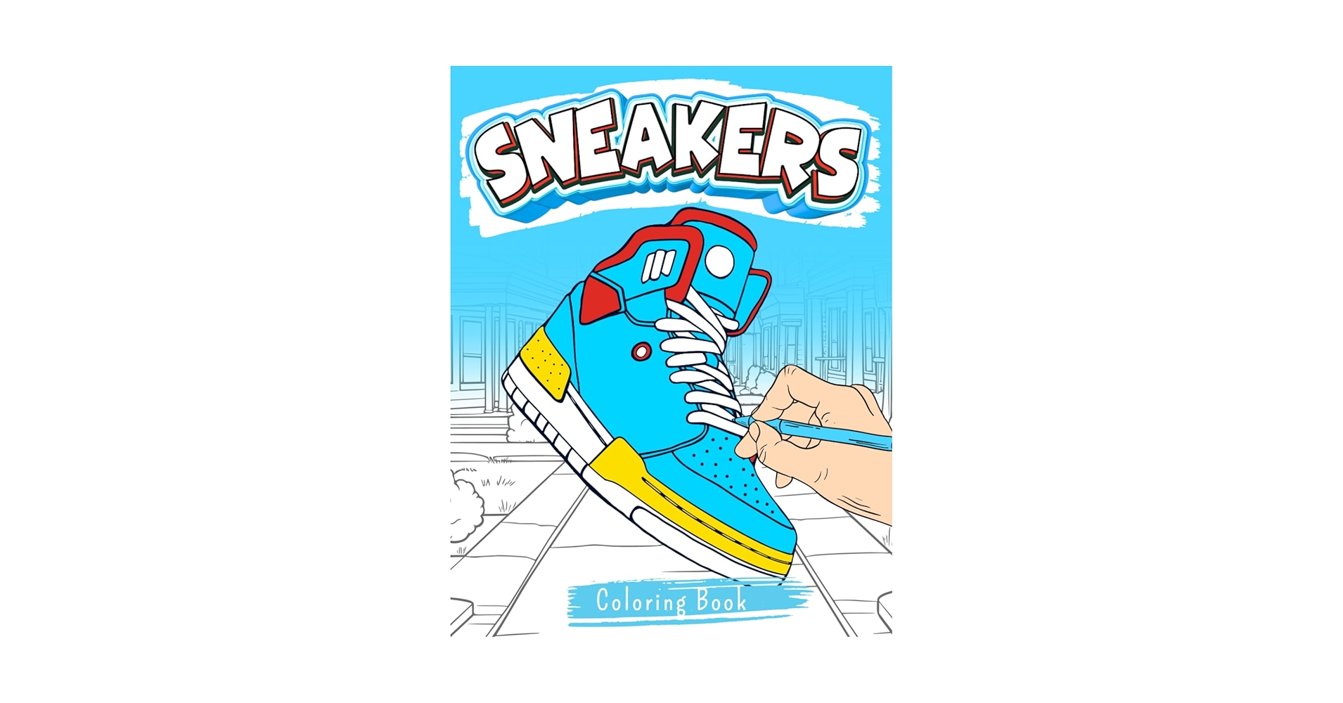 The Sneaker Coloring Book 英語版 The Sneaker Coloring Book 英語版 Sneaker Coloring Book – UNFADE