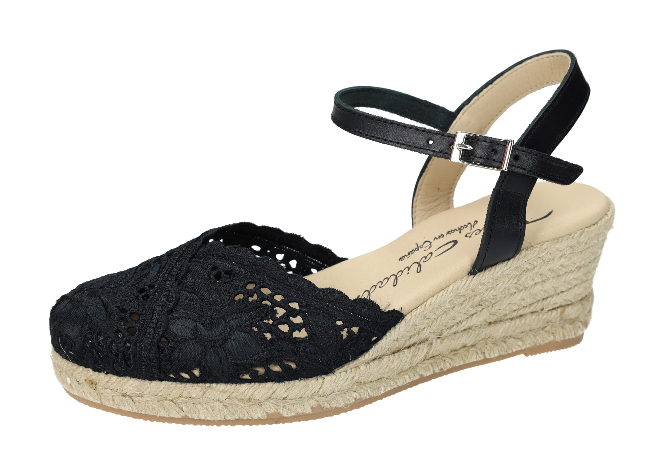 TORRES 5004 Zapatilla DE Encaje Mujer Alpargatas