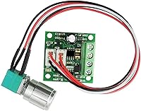 Vista 1 de Greartisan Regulador de velocidad del motor de 1.8V-15V 2A DC PWM Regulador de velocidad variable Interruptor de gobernador 1803BKW con perilla