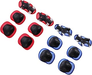 BESPORTBLE 4 Conjuntos De Protetores De Cotovelo Para Equipamentos De Patinação Joelheiras Para Skate Joelheiras Para Scooter Joelheiras Para Crianças Joelheiras Para Esportes Terno