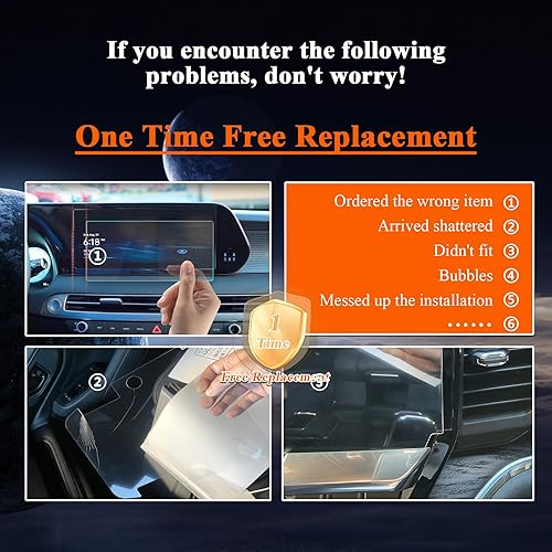 Miniatura 7 de R RUIYA Protector de pantalla para Volkswagen Atlas 2024 para AtlasAtlas Cross Sport SESE 2024 con tecnologíaSELSEL Premium R-LineSEL R-Line 12"