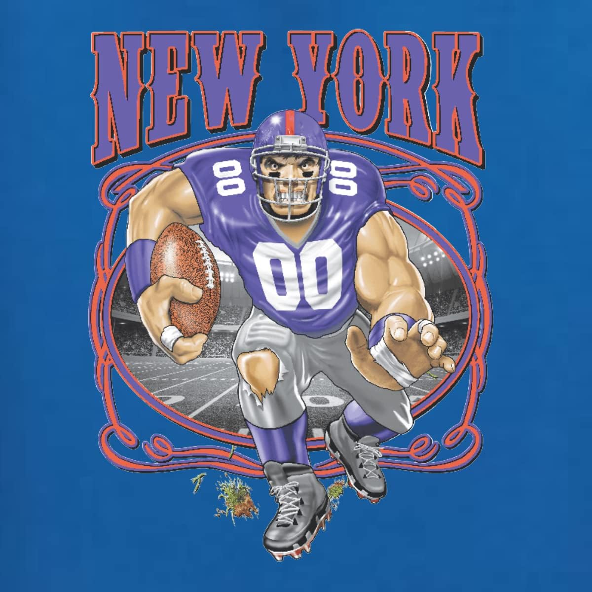 Wild Bobby NY Fan | NYG Fantasy Football Sports Unisex Crewneck Sweatshirt