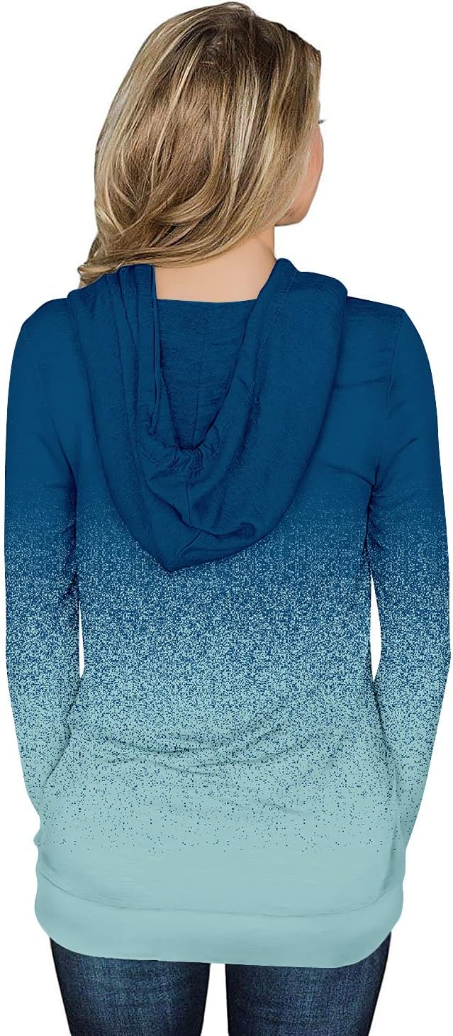 onlypuff Women's Pullover Hoodies Teen Girls Trendy Fall Fashion Tops Hooded Sweatshirts - Image 3