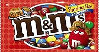 Vista 4 de M&M'S Caramelos de chocolate con mantequilla de maní, tamaño compartido, bolsa de 2.83 onzas, caja de 24