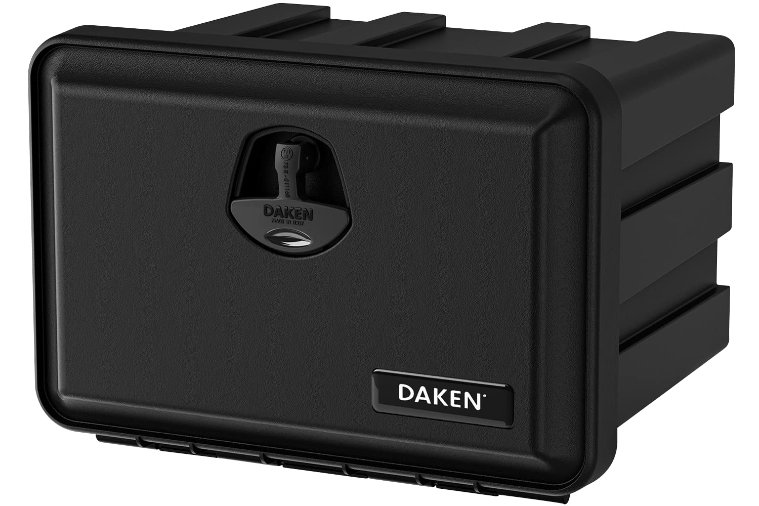 DAKEN Staukasten 81102 JUST Werkzeugkasten für Anhänger LKW Unterflurbox Staubox 40L 500x350x400mm inkl. Schloss und 2 Schlüsseln robuste Werkzeugkiste für Nutzfahrzeuge und Pritschenwagen