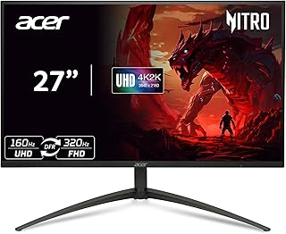 Acer Nitro XV275K P5 27 Inch IPS 3840x2160 4K 1152 Zone Mini LED Gaming Monitor | 160Hz Refresh Rate, Support DFR for FHD ... Price In India