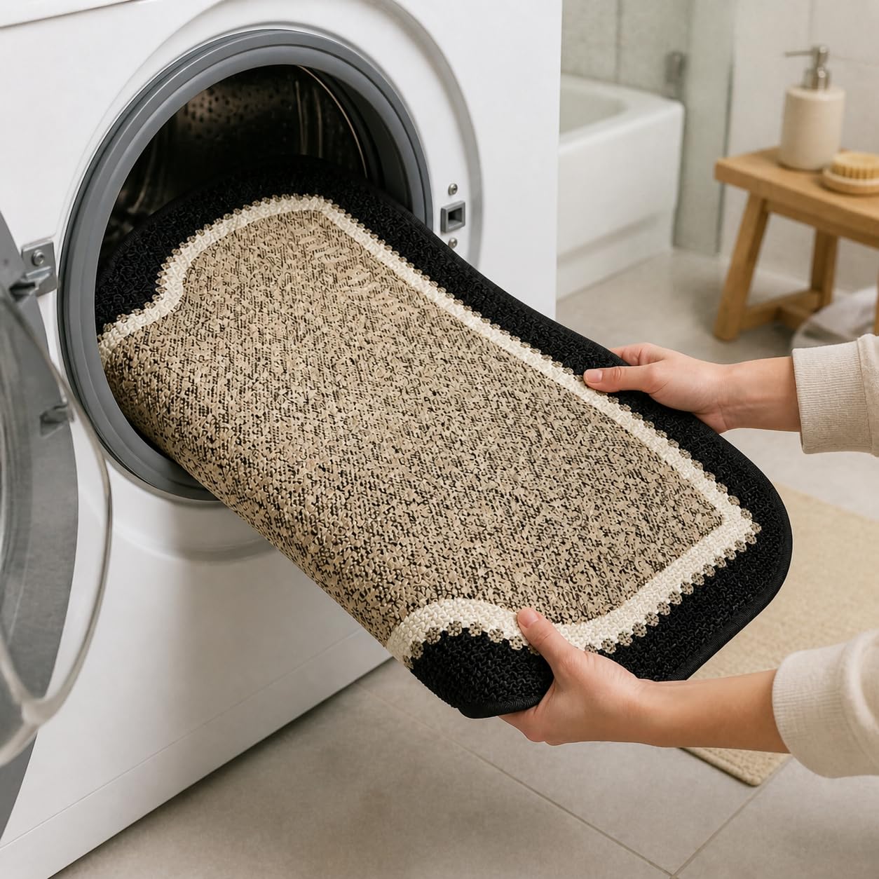 Tapis Bain Absorbant Antidérapant