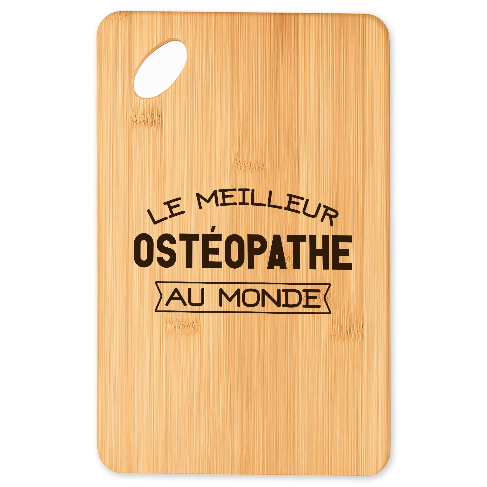 Planche à découper Le meilleur Osteopathe en bambou pour cuisine