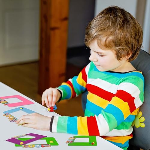 Miniatura 2 de VIKILON Paquete de 24 marcos de fotos para el día 100 de la escuela, kit de manualidades para niños, para hacer tu propio marco de fotos para el día