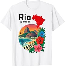 Rio de Janeiro Travel Art Brazil Souvenir T-Shirt