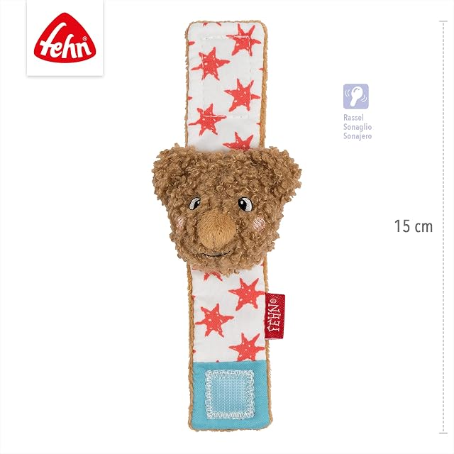 Foto 4 de 6 de Fehn Pulsera sonajero para bebé, juguete de motricidad para sonajero, juguete para sentir