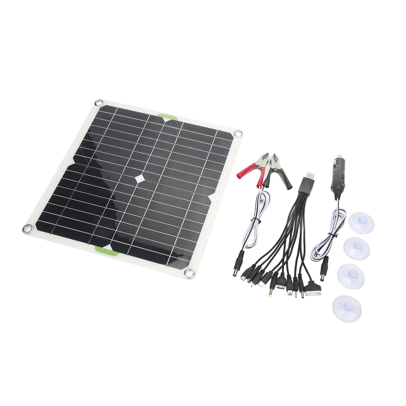 Pannello Solare Monocristallino da 200 W, Portatile 12 V