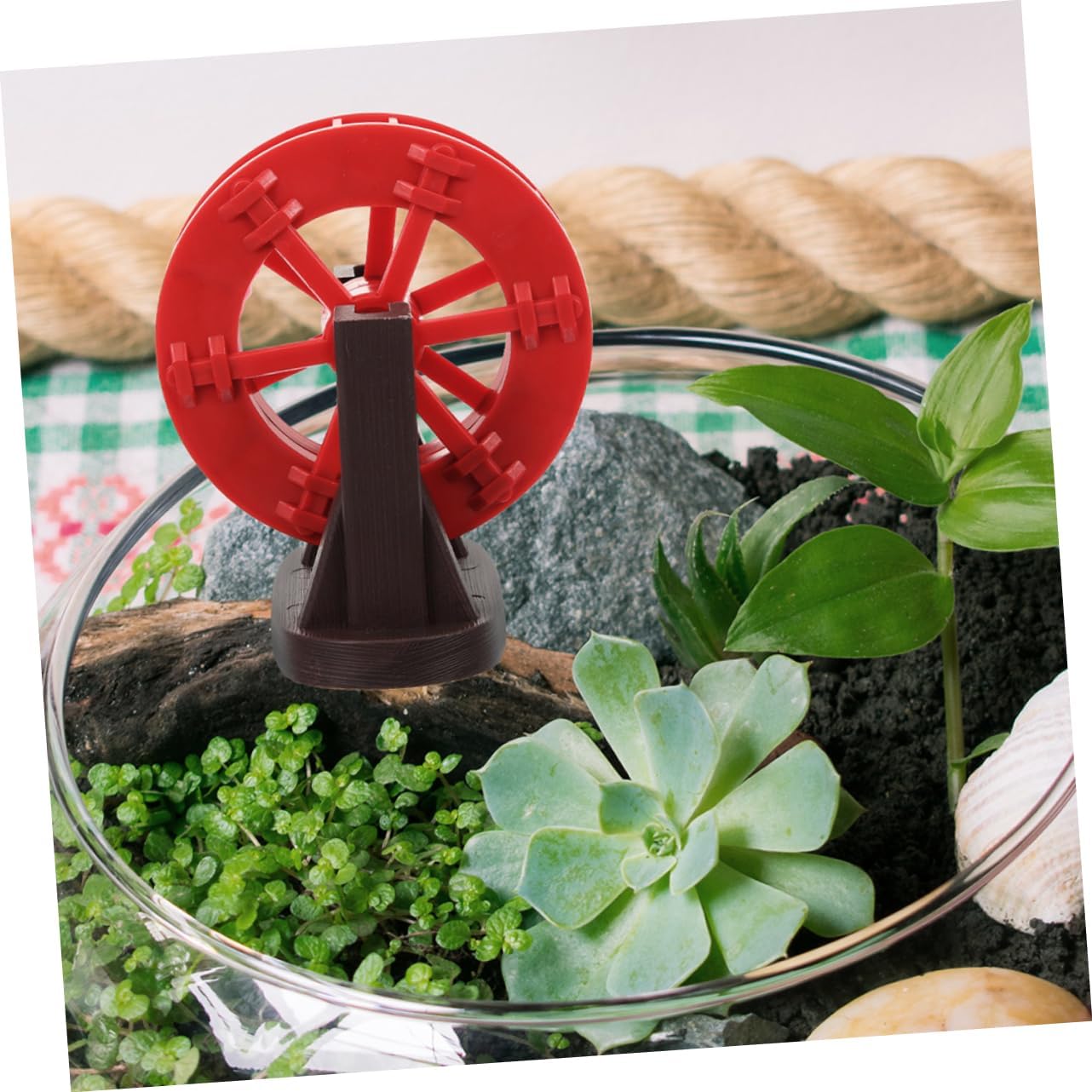 BESPORTBLE 40pcs Water Wheel Fountain Replacement Accessories for Photography Prop Lightweight Energy Efficient Vintage Style Decor for Indoor Water Features Serene Office Home Ambiance